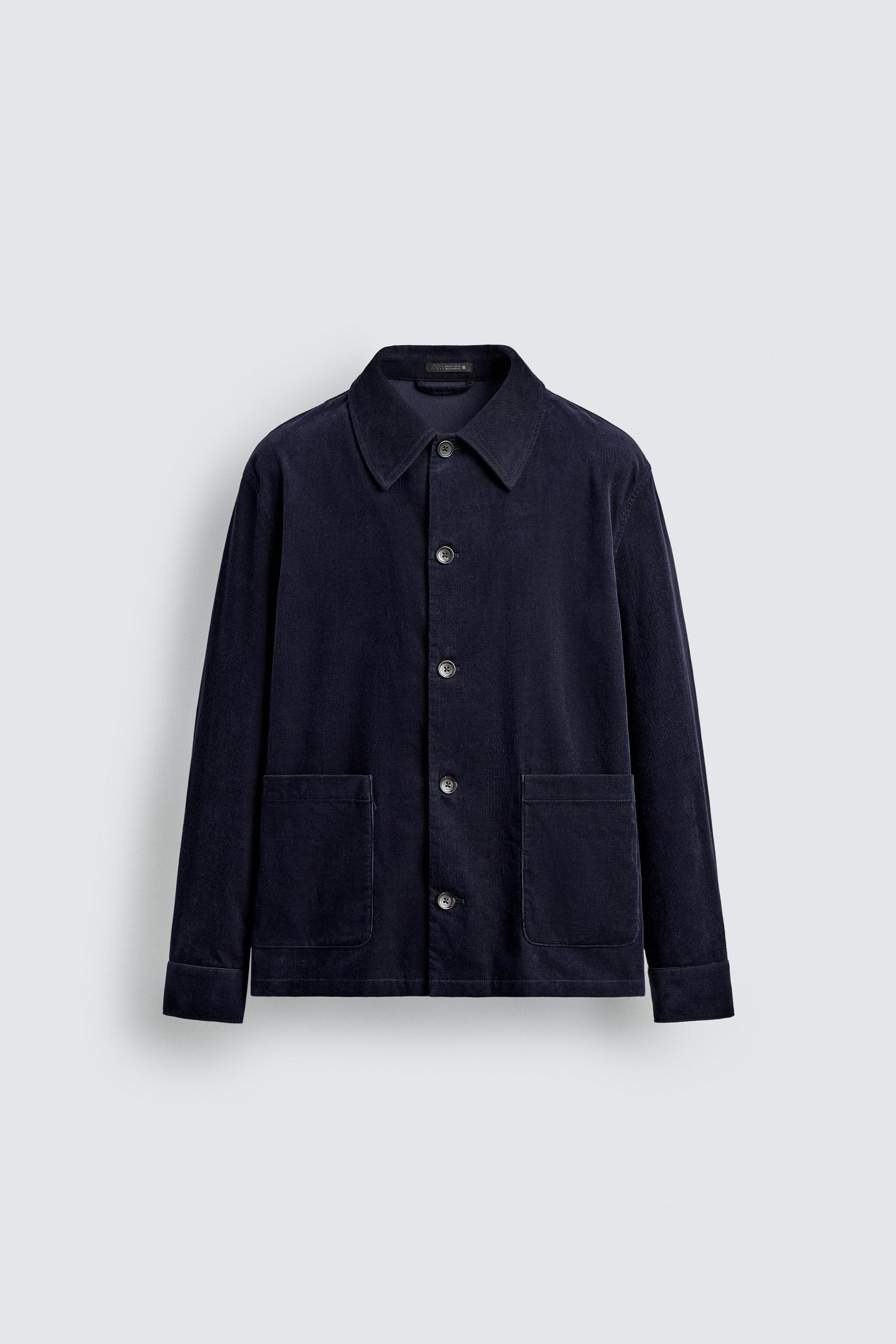 CORDUROY POCKET OVERSHIRT